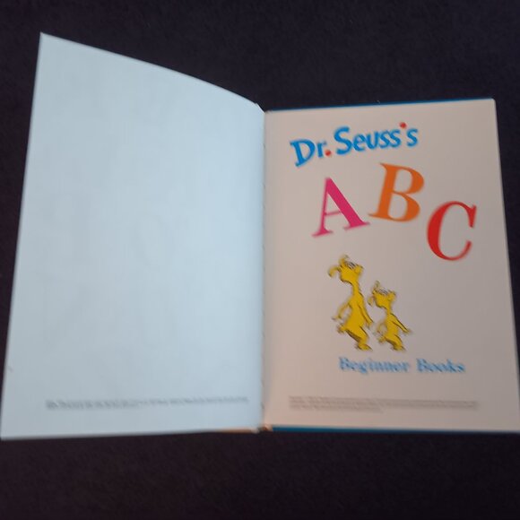 Dr Seuss ABC Book Alphabet Book - Picture 2 of 10